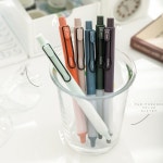 36pcs tanco 젤 잉크 펜 세트 레트로 부드러운 고무 칼집 0.5mm 볼펜 블랙 컬러 쓰기 학교 사무실 f7299 : 다파라구대