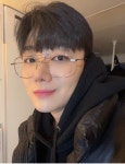은색 투브릿지 빈티지 안경테 남녀공용 패션 안경 : 클릭안경
