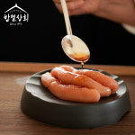 강경 함열상회 프리미엄 백명란젓 500g 정란 무색소 저염 명란 젓갈 반찬 : 강경함열상회