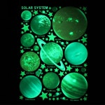 우주 행성 유니버스 벽 데코 인테리어 야광 스티커 : e편한상점