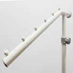 코끼리 행거 ㄱ자 이동식 철제 미니 소형 스텐드형 사무실 : 주니퍼니쳐