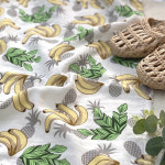 대폭 40수 워싱 이중 거즈 원단 하바나나 (1247) : 원단1번지