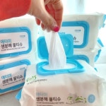 애터미 생분해 물티슈 캡형 70매 16개입 : 청화마트