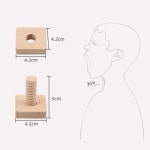 원목교구 나무 나사 너트 어셈블리 교육 장난감 단단한 감압 파인 운동 어린이 : 시아직구대행