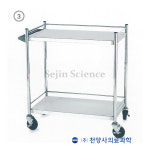 천양사 드레싱카 2단 카트 CYS4223 CY-4223 : 세진과학