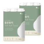 픽앤홈 좋은휴지 3겹 화장지 1+1 30m 두루마리휴지 : 픽앤홈