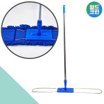 월드크린 스텐봉 120cm+프리미엄 판105cm 세트 밀대 막대 마포 대걸레 바닥 물 청소 : 월드크린