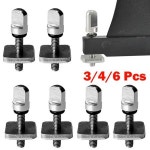 패들 보드 바디 스킴 보트 서핑 웨이크보드 포일 용품 전동 346pcs 스테인리스 핀 나사 M4 볼트 롱 슬라이딩 단일 손톱 교체 : 지유하우스