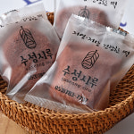 크림치즈떡5개 + 생크림떡5개 코코아가루 카스테라 찹쌀떡 개별포장 (총 10개입) : 수성시루
