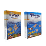 에버레이드 아쿠아밴드 숨쉬는방수밴드 10매입 1개 / 표준 혼합 흉터 상처 보호 : 오마이팜