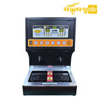 라면타임 즉석라면조리기 인덕션 ICM-6800R 라면기계 2구 한강라면조리기 : 아트플러스몰