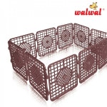 왈왈 중형 울타리 10P-핑크 : 멍멍몰