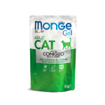 몬지마켓 | [CAT]몬지 그릴 오븐베이크 청키 그레인프리 어덜트 토끼 고기 85g /고양이습식/주식파우치 : 몬지코리아