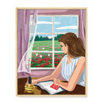 [재해석전] 프시케, 키무 작가 작품 일러스트 그림 캔버스 액자 거실 벽 장식 인테리어 소품 : 라이크디즈