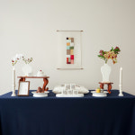 [대여상차림] 조각보 전통 백일 돌상 집에서하는 모던 미니 100일 셀프 잔치 : 온더돌상