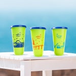 부산 세븐 브릿지 컬러체인징 리유저블컵 700ml [7종 - 을숙도,영도,가덕,광안,신호,남항,부산항] : 부산소쿠리