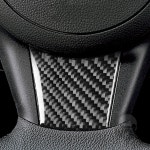 BMW 5 시리즈 E60 2004 2005 2006 2007 핸들 버튼 턱 패널 프레임 스티커 카본 자동차 인테리어 악세사리 : HANSOL UNIQUE