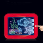 유치원칠판 어린이 3D 매직 드로잉 패드 형광 퍼즐 야광 마법의 낙서 쓰기 발광 : 시아직구대행