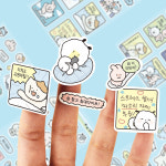 [대시앤도트] 뽀작뽀작 극한일상 리무버 씰 (01-04) : 대시앤도트