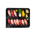 아주 14칸 초밥용기 150EA 10피스  초밥도시락 초밥포장용기 일회용포장용기 : 오케이식품용기