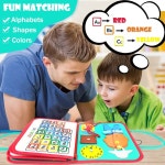 유치원칠판 유아 비지 보드 몬테소리 학습 감각 조기 교육 장난감 기본 기술 드레싱 카운팅 철자 단어 개발 : 시아직구대행