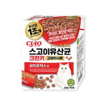 이나바 챠오 스고이 유산균 크런키 참치포믹스 10봉 고양이사료 200g : 폴펫