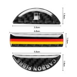 자동차 연료 탱크 캡 커버 장식 스티커 데칼 스타일링 BMW 1 2 3 4 5 6 7 시리즈 X1 X3 X4 X5 X6 E60 E90 F07 F10 F15 F30 : HANSOL UNIQUE