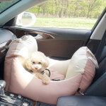 바비숑 애견 카시트 시즌3 핑크 강아지 반려견 펫 : 바비숑