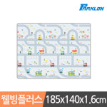 파크론 타요 도로놀이 웰빙플러스 놀이방매트 185x140x1.6cm : toypapa