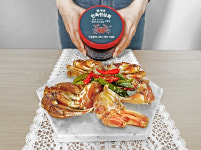 만족한상회 제주황게장 대사이즈 1kg 간장게장 새우장 : 만족한상회 황게장