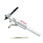 PDR 킹 툴 라인 드로잉 눈금자 이중 직선 아크 선형 스크라이버 자동차 덴트 수리 : JuJu world