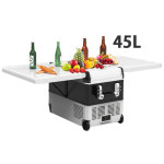 A IHPM 45L 테이블형 냉동/냉장/온장 스마트아이스박스 XINIX-45 캠핑용 야외 : 신일에스피