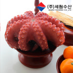 세림수산 국내산 자숙문어 한마리 1.3kg 1.5kg 2kg 삶은중량 남해돌문어 제수용 : 세림수산