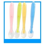 장난감 실리콘 숟가락 세트 아기 연약한 PP 플라스틱 상자 : 시아직구대행