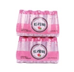 트레비 탄산수 350ml x 40팩 대용량 플레인 자몽 레몬 라임 무라벨 : 더베러씽