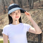 자외선차단 모자 농사 작업 밭일 일 여름 햇빛 썬바이저 캠모아 : 홈엔픽