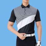 남자 여름용 골프 반소매 티셔츠 골프장 라운딩룩 코디 : 쇼핑의선택