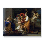 [재해석전] The Marriage Of Cupid And Psyche (1756)_Pompeo Batoni 작가 작품 일러스트 그림 캔버스 액자 거실 벽 장식 인테리어 소품... 