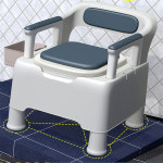 이동식 좌변기 화장실 변기 간이 휴대용 캠핑 간이화장실 배변 이동식화장실 농막 : 스스로넷