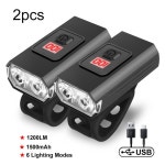 T6 LED 1000 루멘 전면 자전거 라이트 충전식 손전등 랜턴 Bicicleta MTB 헤드 액세서리 : CNE
