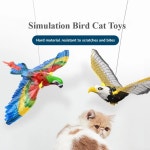 날으는새장난감 조류 고양이 대화 형 장난감 전기 독수리 비행 Teasering 놀이 스틱 스크래치 로프 개 : 시아직구대행