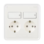 진흥전기 T시리즈 스위치 1-6구 전등 조명 교체용 래미안 아파트 호환 : 이안블루