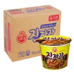 오뚜기 진짜장 큰컵 115g 12개 (컵라면) : 식자재민족