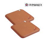 1+1 한일의료기 전기방석 황토 1인용 2개 온열방석 : 주식회사 투윙스
