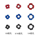 양궁 1/8 금속 엿보기 사이트 컴파운드 보우 액세서리 quot1/43/16 1개 : CNE