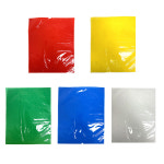 셀로판지 5색 1세트 한 봉 25x30cm 알록달록 빨강 노랑 초록 파랑 투명 3D 안경만들기 과학 실험 미술놀이 : 팬시토이