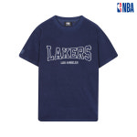 LAL 타올지 루즈핏 반팔 티셔츠_네이비 : NBA스토어