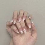 걸스코코 네일팁 그라데이션 셀프네일아트 붙이는 젤네일 인조손톱 NAIL-N461 : 걸스코코