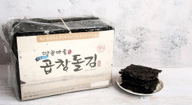 해남 구운 햇곱창 곱창 돌김 선물세트 100매X2개 : 하나의상점들