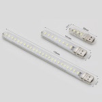 미니 휴대용 독서 램프 USB 24 LED 라이트 북 DC5V 소형 야간 조명 파워 뱅크 PC 컴퓨터 노트북용 : CNE